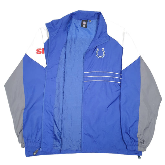 Mens Blue NFL Indianapolis Colts American Football Coat