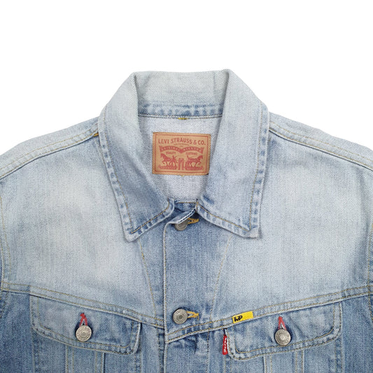 Womens Blue Levis Type 3 Trucker Coat