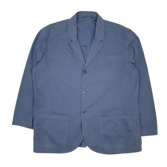 Mens Blue Jaegar Workwear Coat