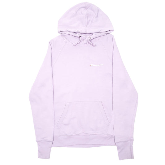 Womens Lilac Champion Hoodie Jumper