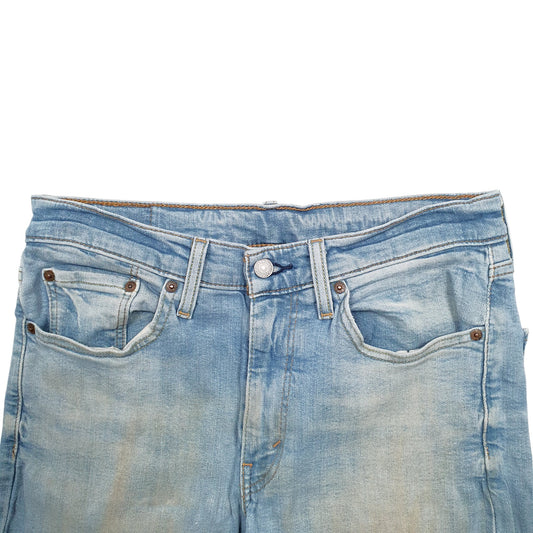 Mens Blue Levis Stretch Fit Waist Casual JeansW32 L30