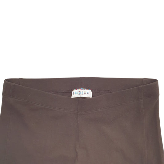 Womens Brown M&S Indigo Stretch Fit Jogger Trousers