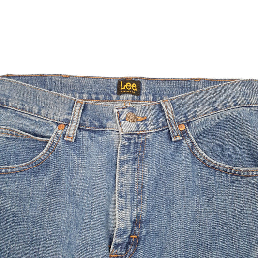 Mens Blue Lee Casual JeansW36 L32