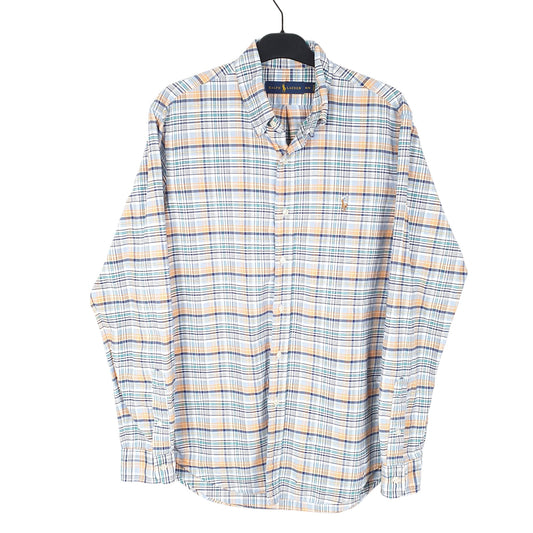 Mens Blue Ralph Lauren Long Sleeve Shirt