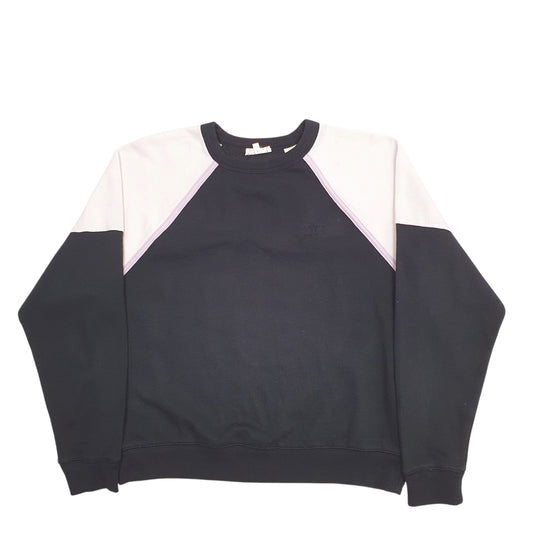 Womens Black Levis Crewneck Jumper