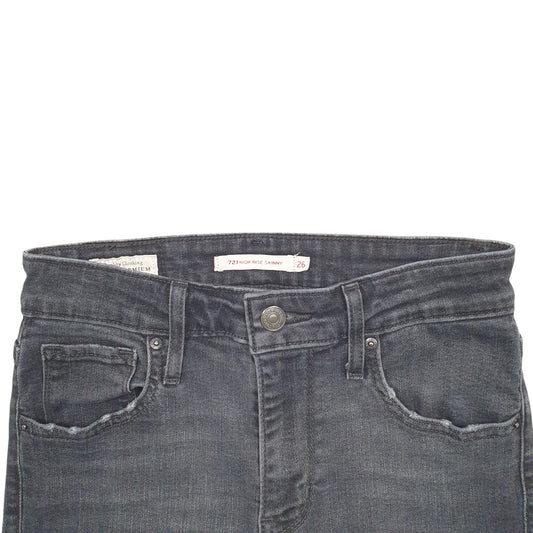 Womens Black Levis Casual JeansW26 L32