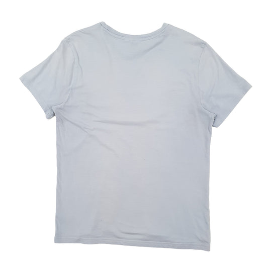 Mens Blue H&M Short Sleeve T Shirt