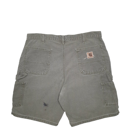 Mens Khaki Carhartt Workwear Carpenter Shorts