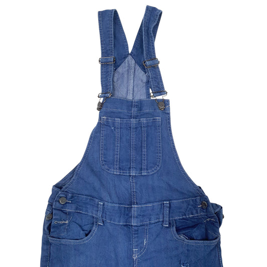 Womens Blue Sugar Dungaree Trousers