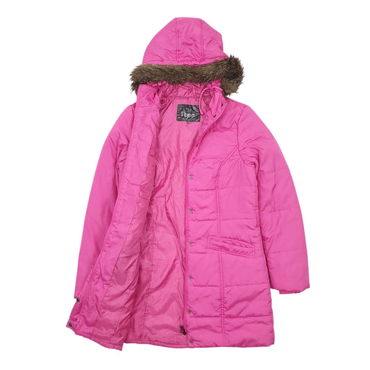 Womens Pink BPC Crewneck Coat