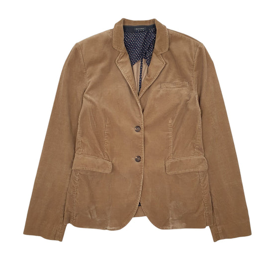 Womens Brown Marc O Polo Corduroy Cardigan Coat