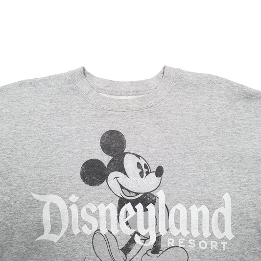 Womens Grey Disney Mickey Mouse Crewneck Jumper