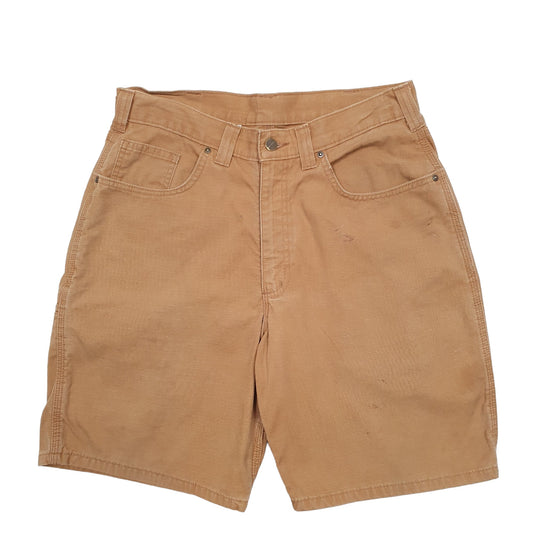 Mens Brown Carhartt Workwear Carpenter Shorts