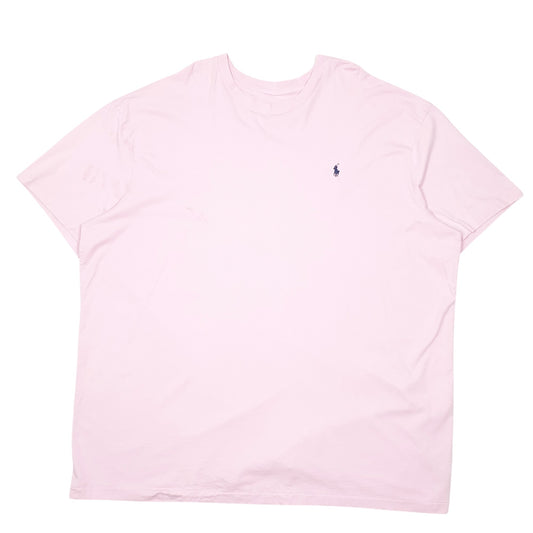 Mens Pink Polo Ralph Lauren Short Sleeve T Shirt