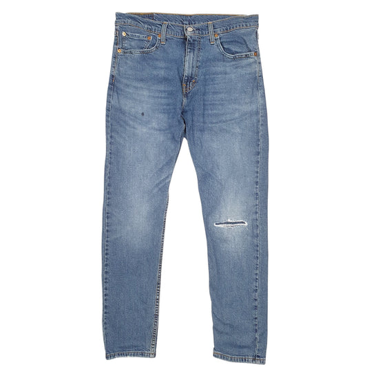 Mens Blue Levis Stretch 512 JeansW33 L30