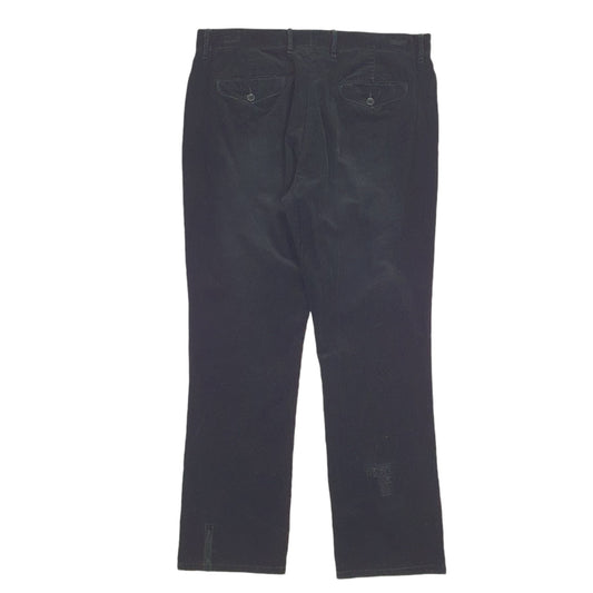 Mens Black Polo Ralph Lauren Corduroy Trousers