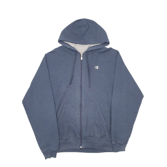 Mens Navy Champion Eco Full Zip Jumper