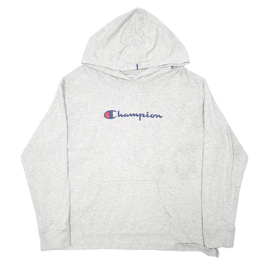 Womens Grey Champion Hoodie Jumper