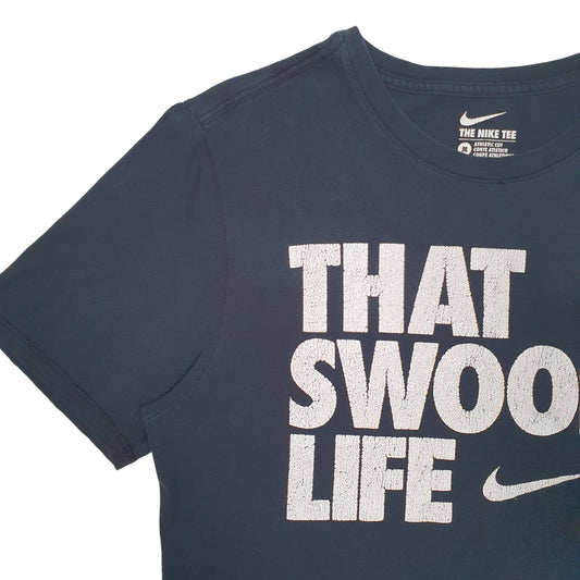 Mens Black Nike Short Sleeve T Shirt