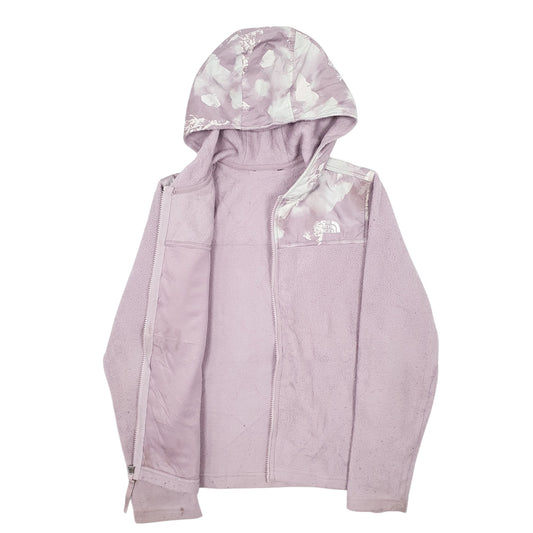 Womens Pink The North Face Full Zip Jumper