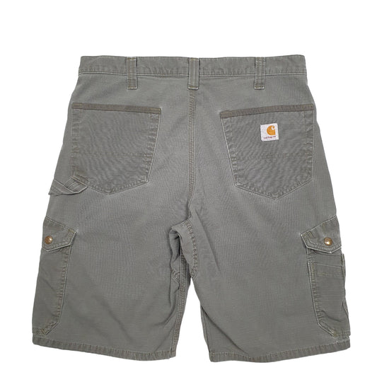 Mens Khaki Carhartt Workwear Cargo Shorts