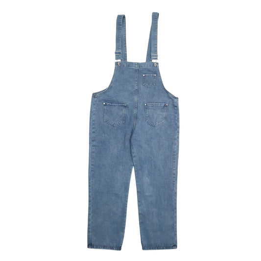 Mens Blue Unbranded Dungaree Trousers