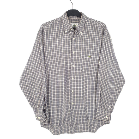 Mens Beige Lacoste Long Sleeve Shirt