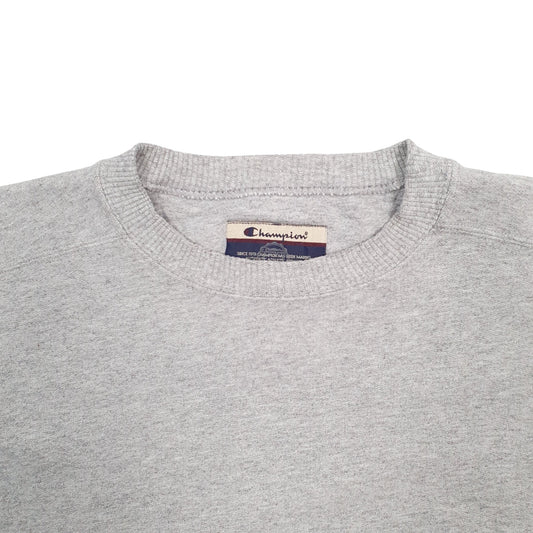 Womens Grey Champion Crewneck Jumper
