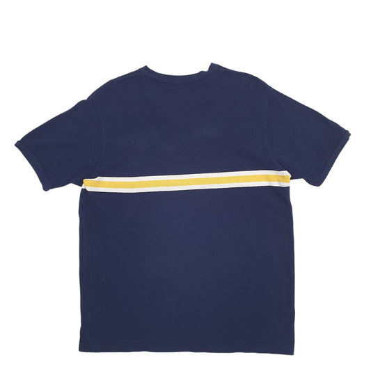 Mens Navy Polo Ralph Lauren V Neck Short Sleeve T Shirt