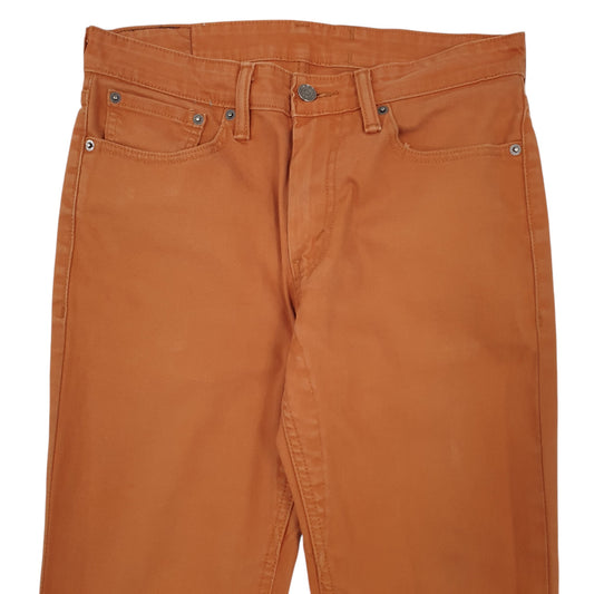 Mens Orange Levis 511 JeansW31 L32