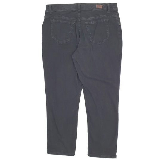 Womens Black Lee Rider JeansW40 L30