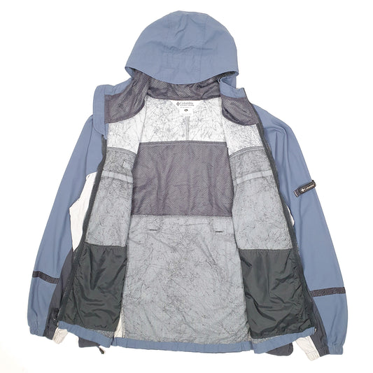 Mens Grey Columbia Sportswear Company Hooded Coat