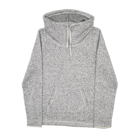 Womens Grey Eddie Bauer Turtle Neck Jumper