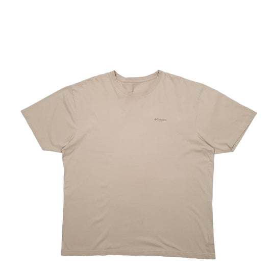 Mens Beige Columbia Sportswear Short Sleeve T Shirt
