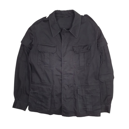 Mens Black Unbranded Military Coat