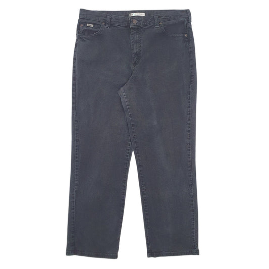 Womens Black Lee Relaxed JeansW34 L28
