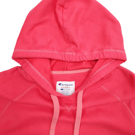 Womens Pink Champion Hoodie Jumper
