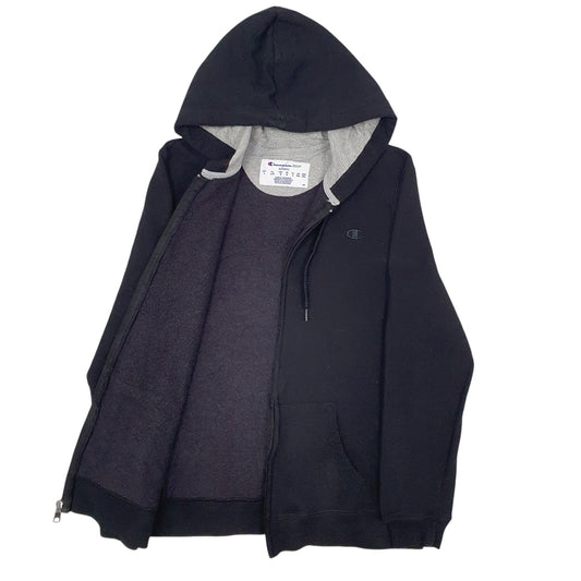Womens Black Champion Full Zip Jumper