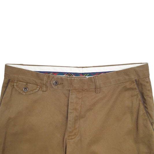 Mens Khaki Tommy Hilfiger Chino Trousers