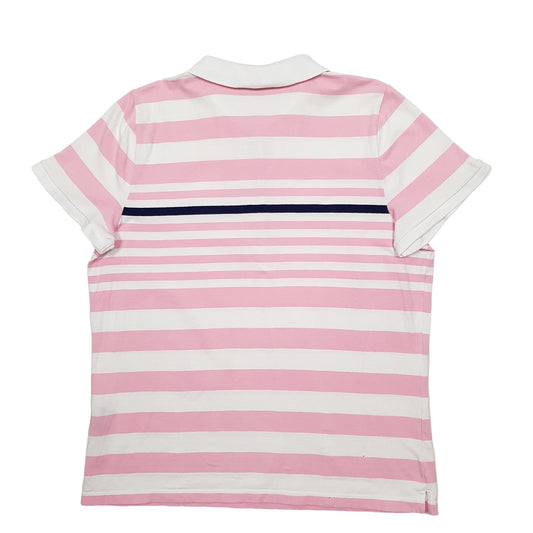 Womens Pink Lauren Ralph Lauren Short Sleeve Polo Shirt