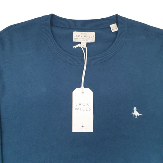 Mens Blue Jack Wills Crewneck Jumper