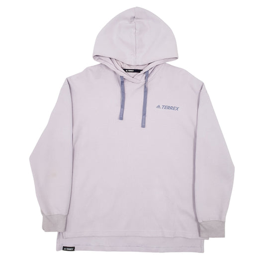 Mens Purple Adidas Hoodie Jumper