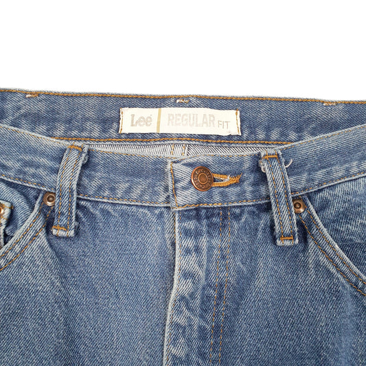 Mens Blue Lee Casual JeansW34 L30