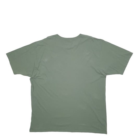 Mens Green Adidas Short Sleeve T Shirt
