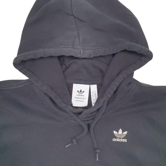 Mens Black Adidas Hoodie Jumper