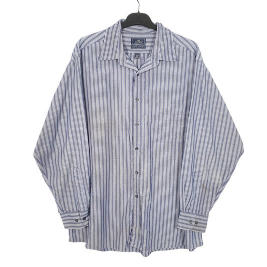 Mens Blue Dockers Long Sleeve Shirt