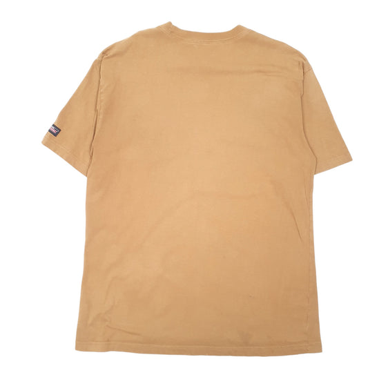 Mens Tan Dickies Pocket Workwear Short Sleeve T Shirt
