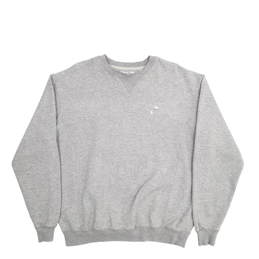 Womens Grey Fila Crewneck Jumper