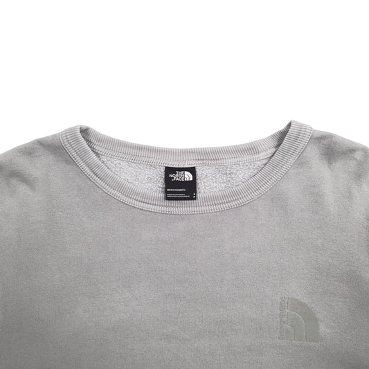Mens Grey The North Face Crewneck Jumper