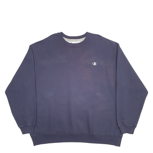Mens Navy Champion Crewneck Jumper